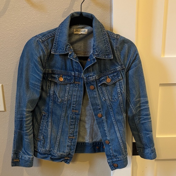 Madewell Blue Jean Jacket - Picture 3 of 5